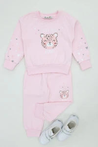 Kids' Lilac Two-Piece Lounge Set