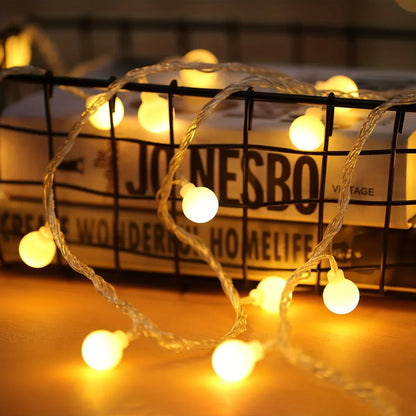TEMU-Globe String Light, 10/20/30/40/80 Led Fairy Light, Usb Power - alotasawkli
