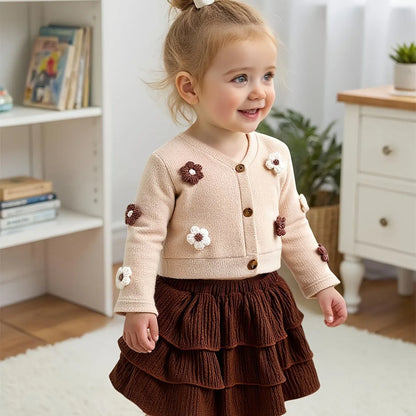 TEMU-Autumn And Winter Elegant Outfit for Girls, - alotasawkli