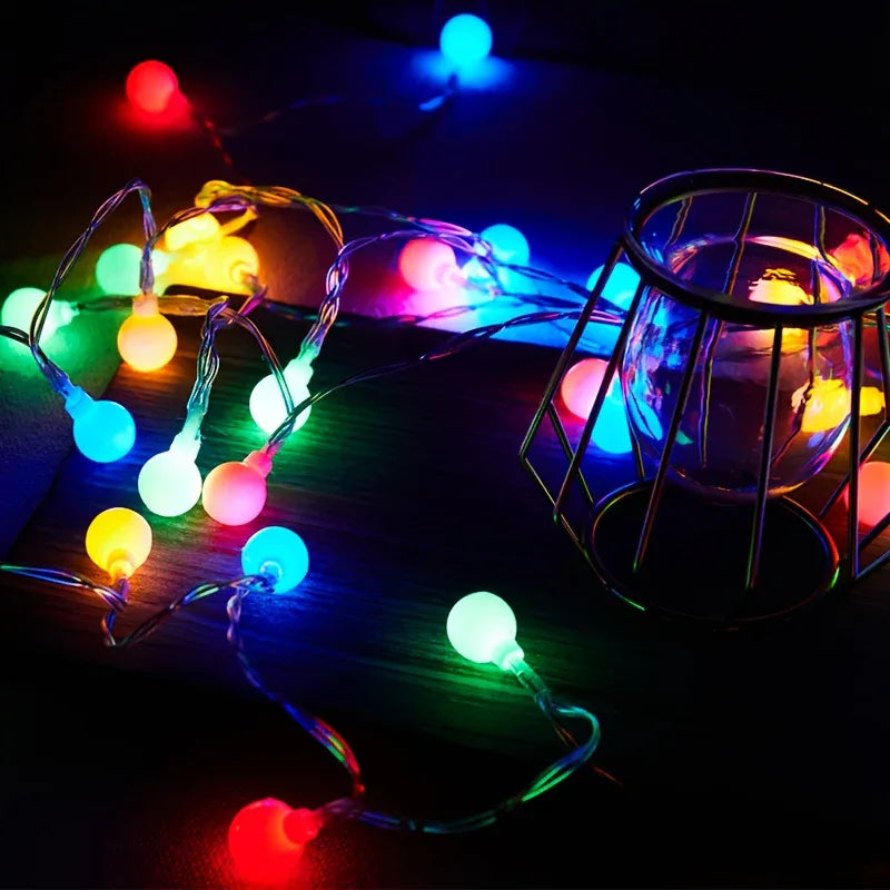 TEMU-Globe String Light, 10/20/30/40/80 Led Fairy Light, Usb Power - alotasawkli