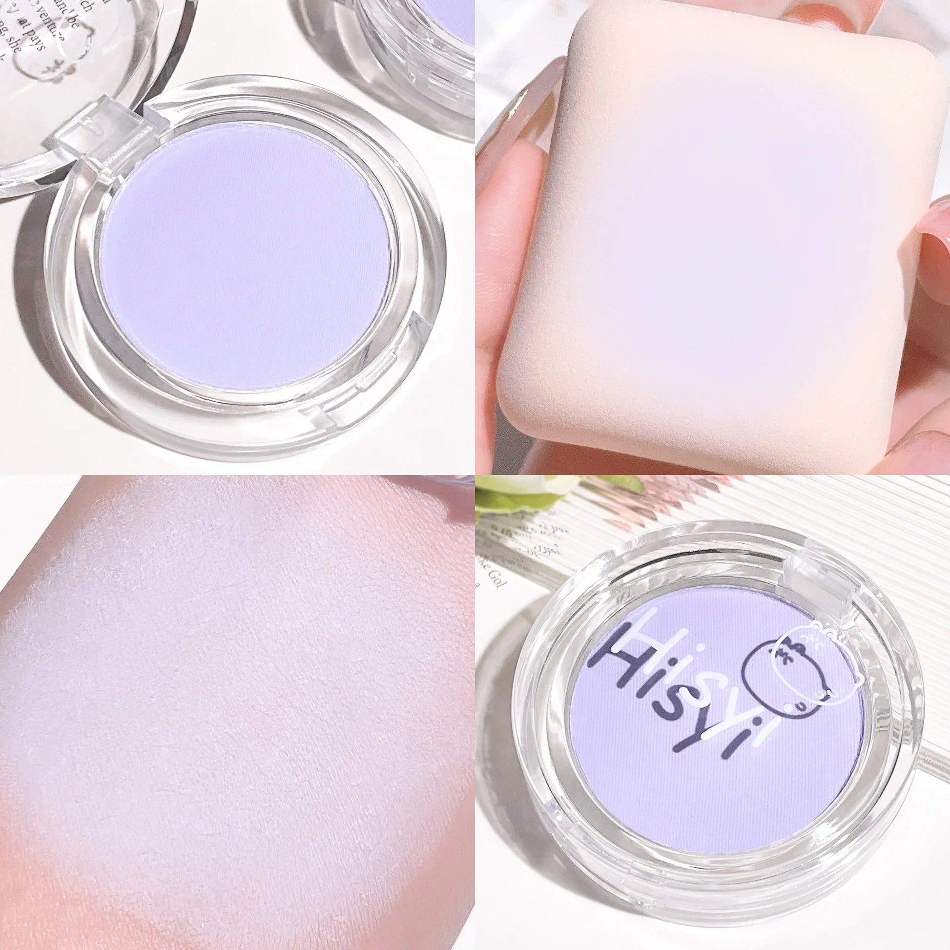 HISYI 9 Colors Blush Powder - Shimmering Pearlescent Blush - alotasawkli