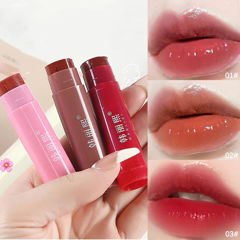 3pcs/1pc Women'S Waterproof Moisturizing Lipstick Set - alotasawkli