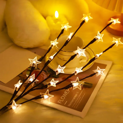 TEMU-Branch Light with 20 LEDs - Islamic Ramadan/Eid Decoration - alotasawkli