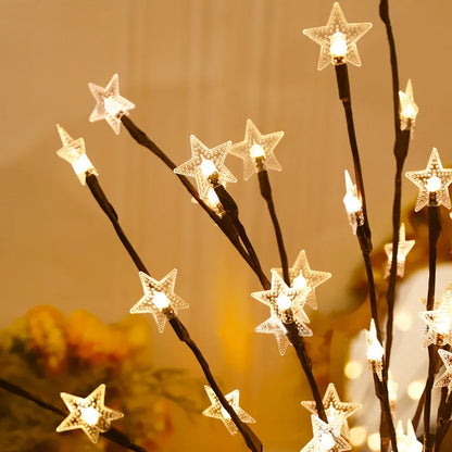 TEMU-Branch Light with 20 LEDs - Islamic Ramadan/Eid Decoration - alotasawkli