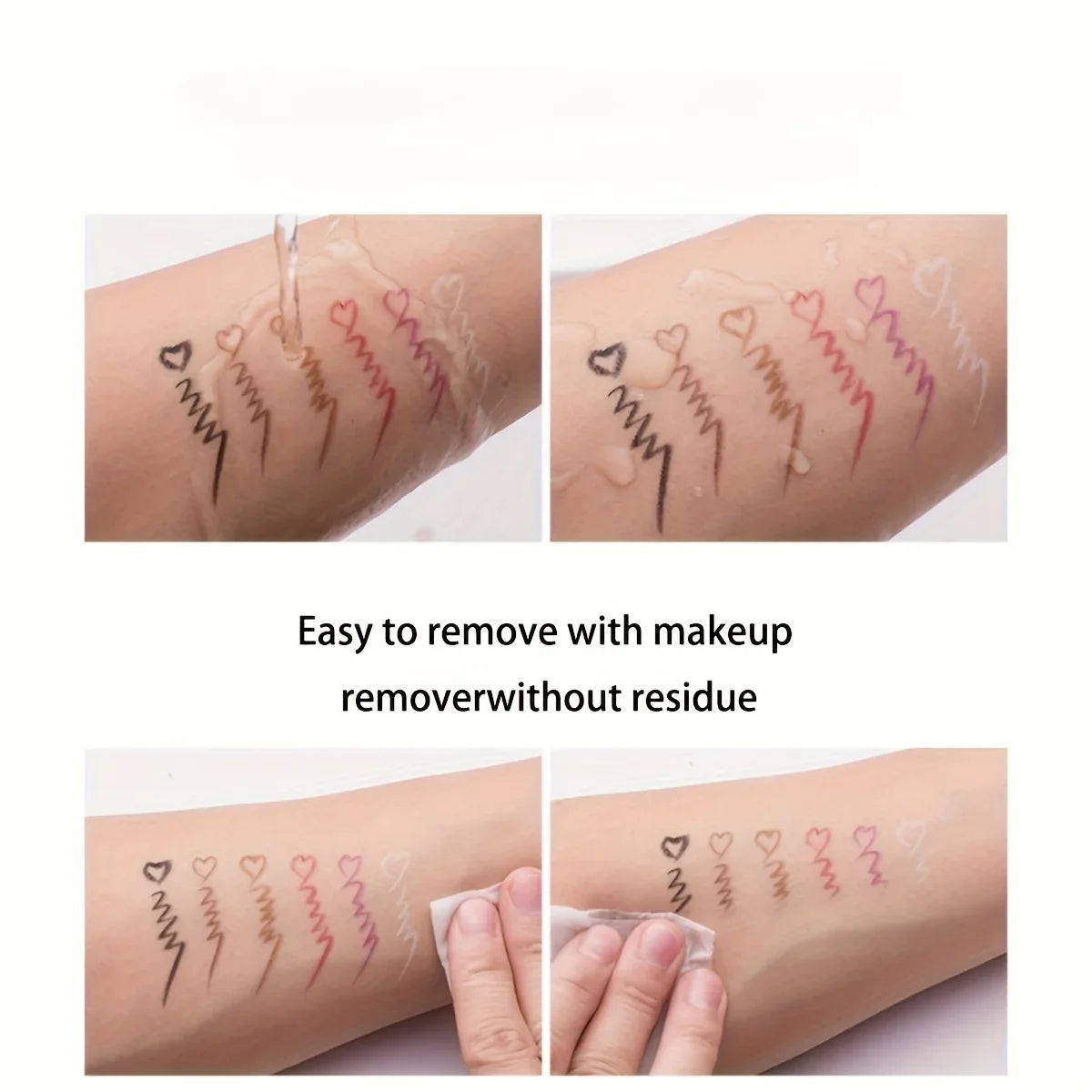TEMU-6-Color Automatic No-Sharpen Eyeliner Pencil - alotasawkli