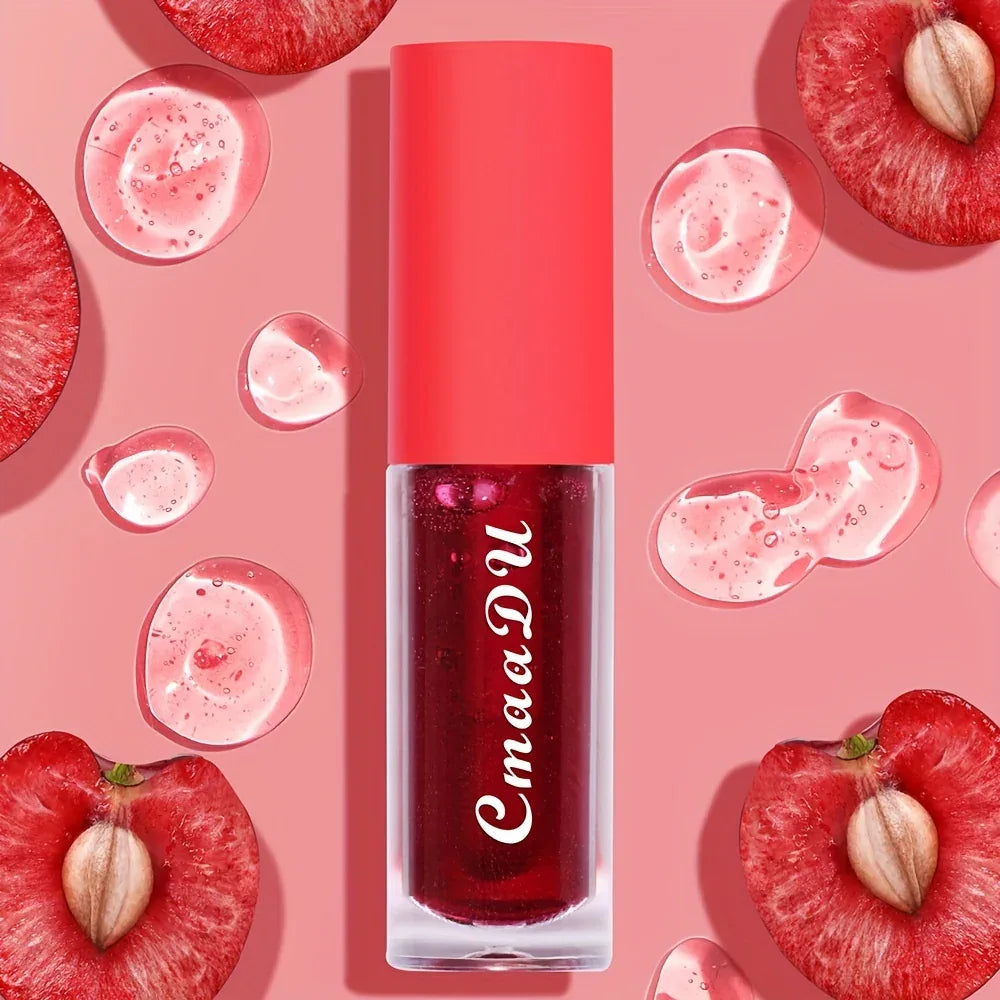 Fruit Flavored Color Changing Lip Glaze Moisturizing Hydrating - alotasawkli