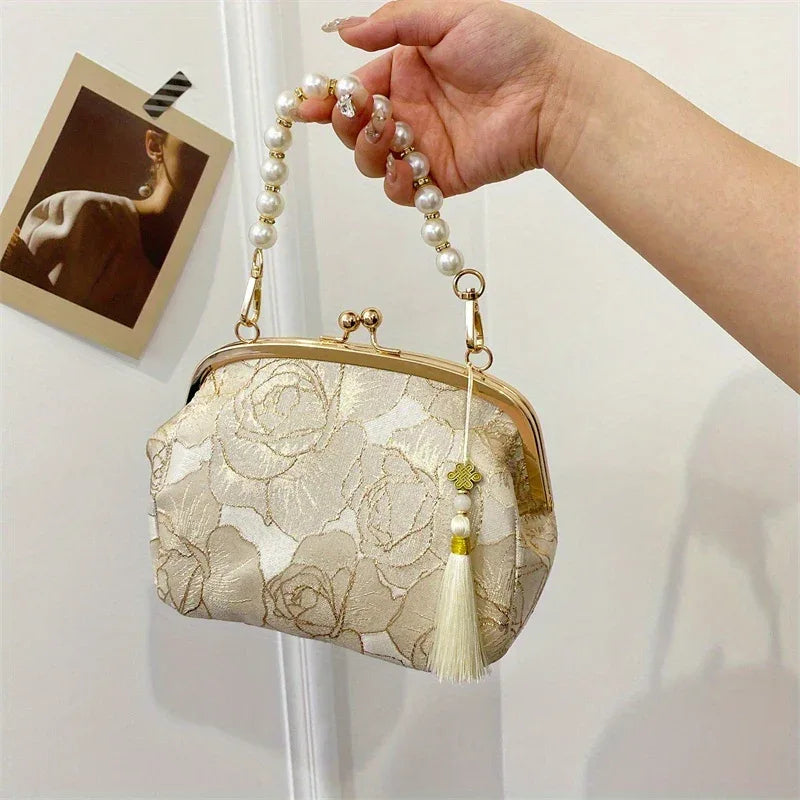 TEMU-Elegant Chinese-Inspired Floral & Golden - alotasawkli