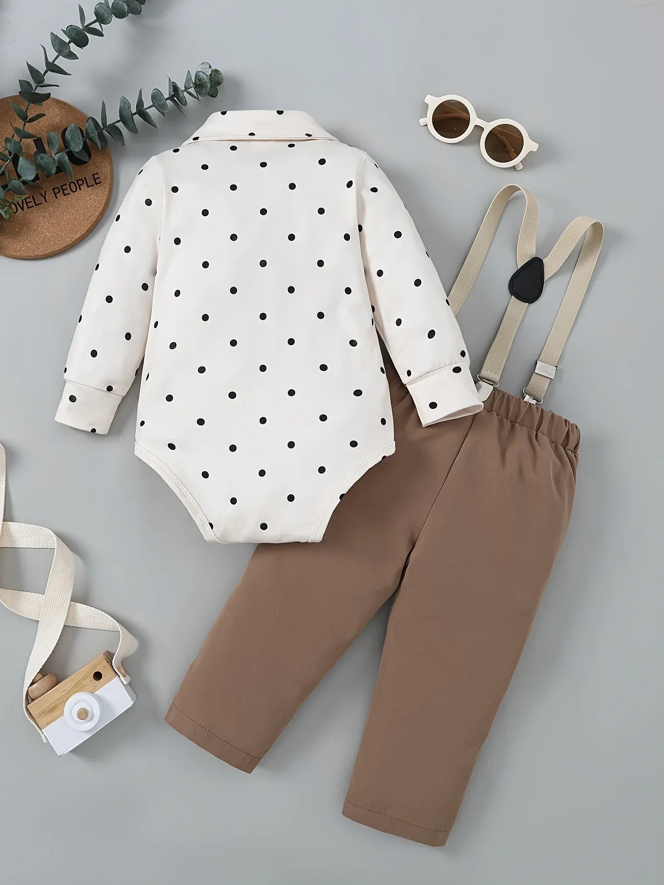 TEMU-Gentleman Outfit for Baby Boys in Autumn And Winter - alotasawkli