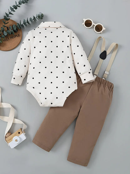 TEMU-Gentleman Outfit for Baby Boys in Autumn And Winter - alotasawkli