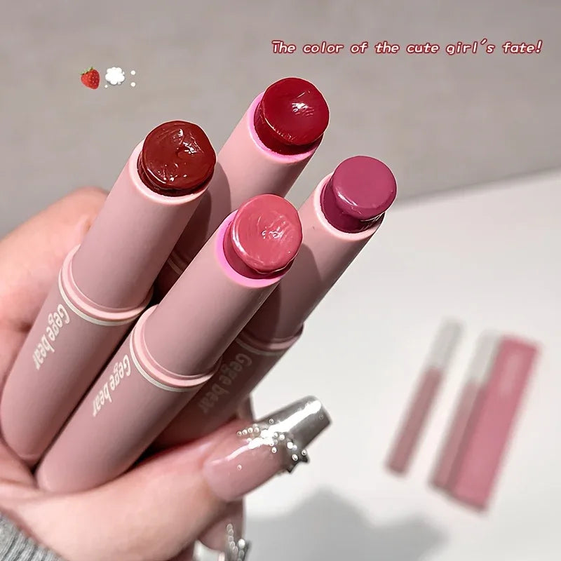 Twist-Up Solid Lip Gloss, Moisturizing, Glossy Finish - alotasawkli