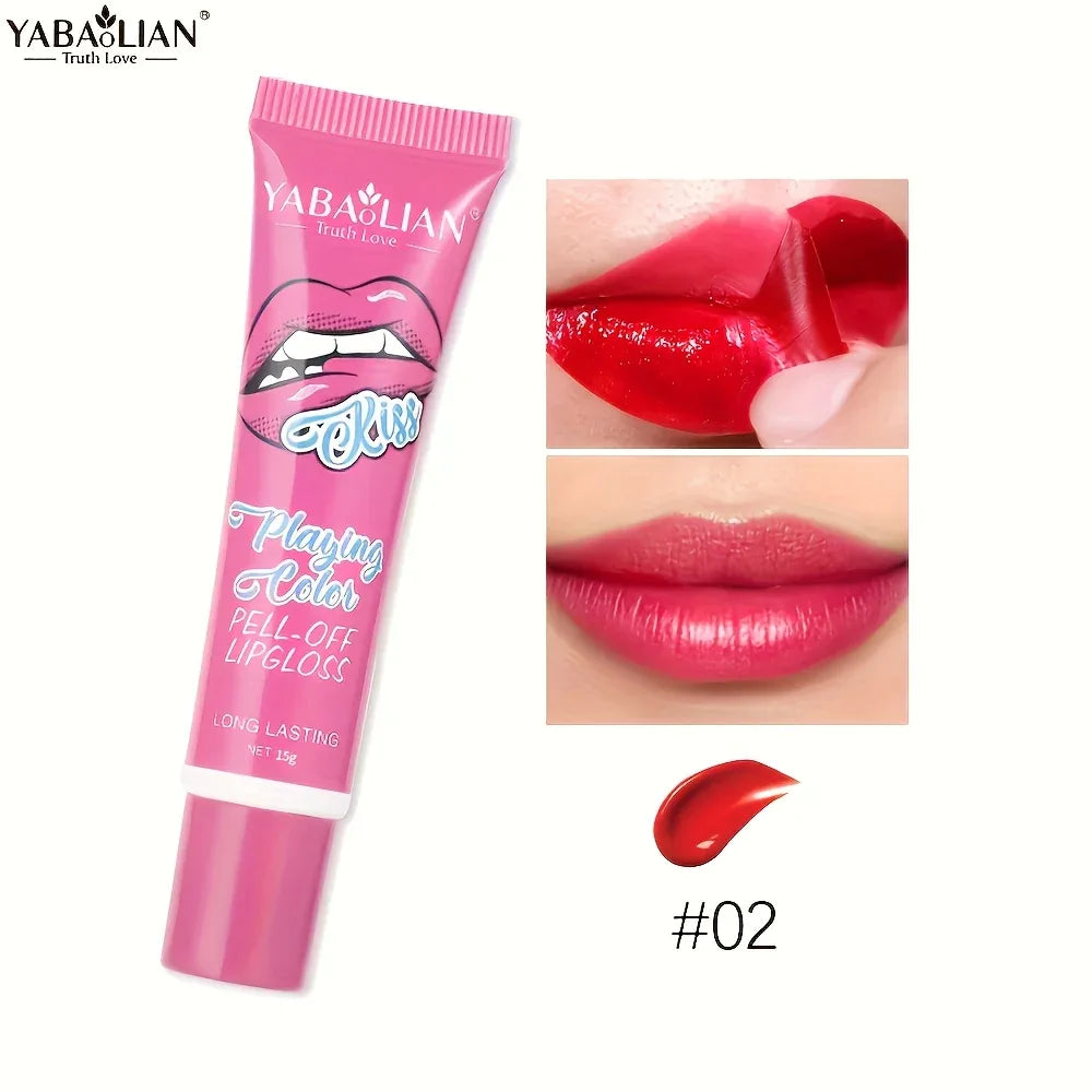 YABAOLIAN Matte Lip Gloss - Long-Lasting, Waterproof Tear - alotasawkli