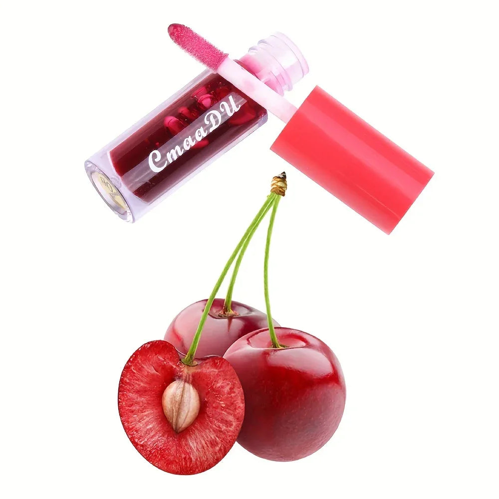 Fruit Flavored Color Changing Lip Glaze Moisturizing Hydrating - alotasawkli