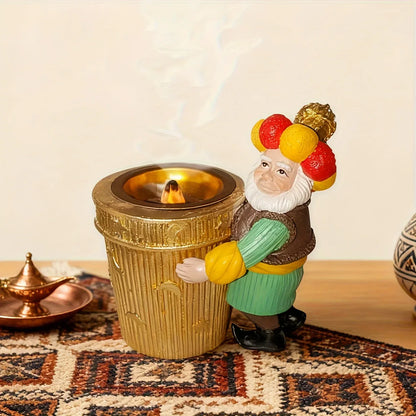 TEMU-1pc Handcrafted Middle Eastern Figure Resin Sculpture - alotasawkli