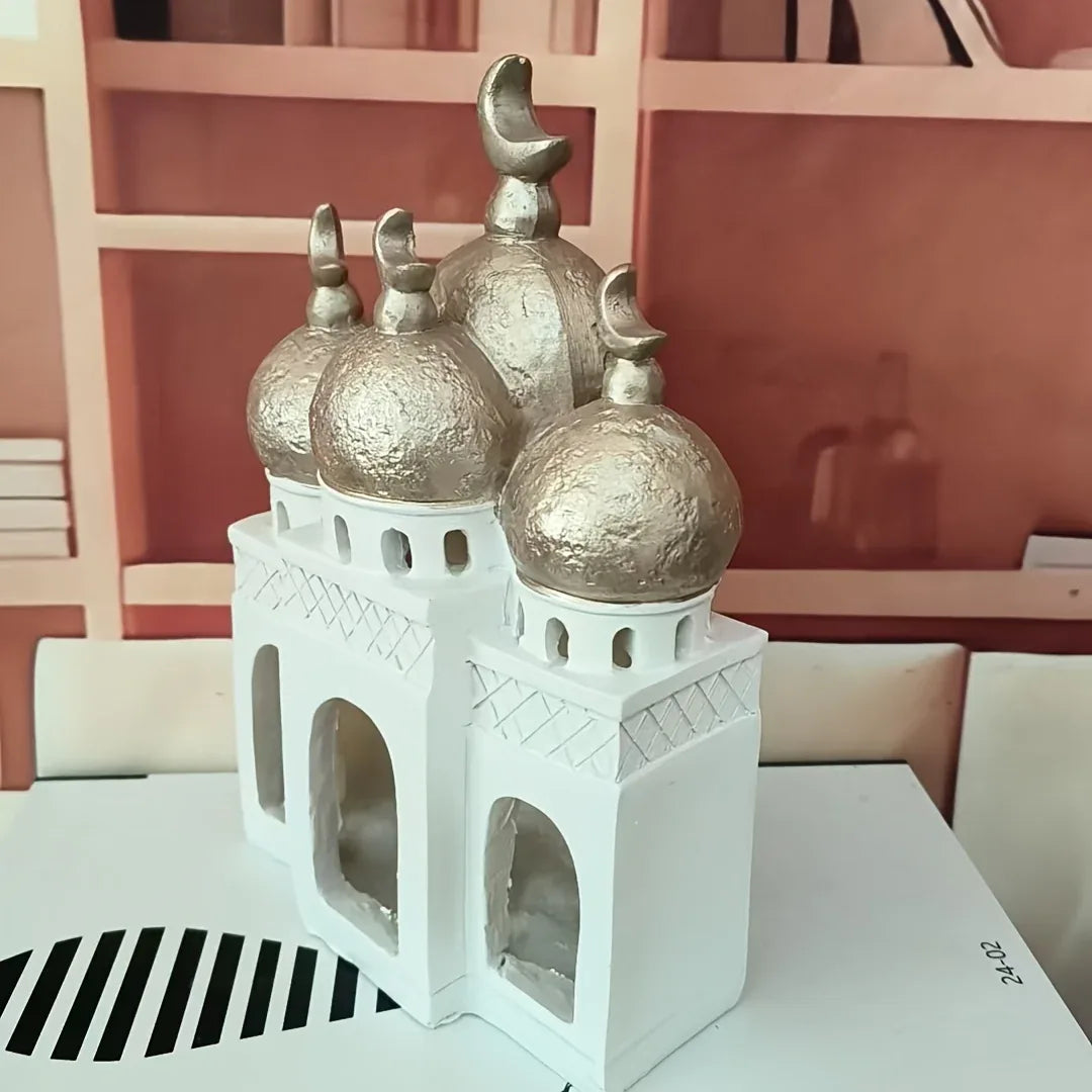 TEMU-Middle Eastern Arabic Style Castle Ornament Jewelry Box - alotasawkli