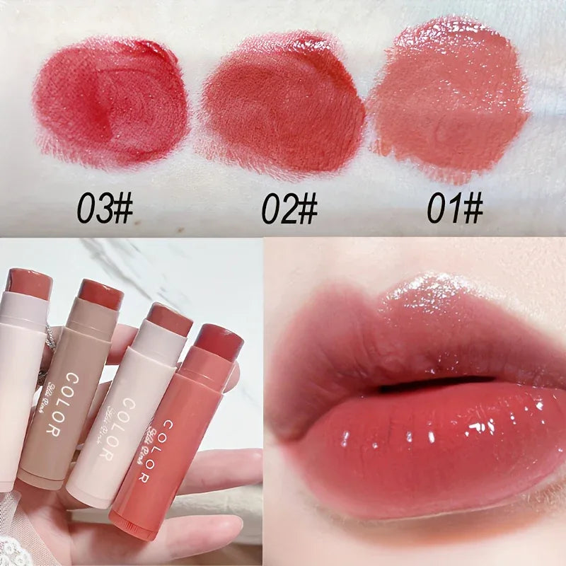 [Moisturizing Lipstick] Long-lasting Moisturizing Three-color Moisturizing Lipstick - alotasawkli