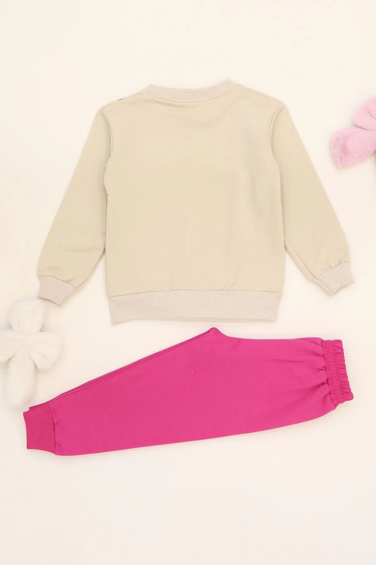 2-Piece Brushed Fleece Sweatsuit for Kids