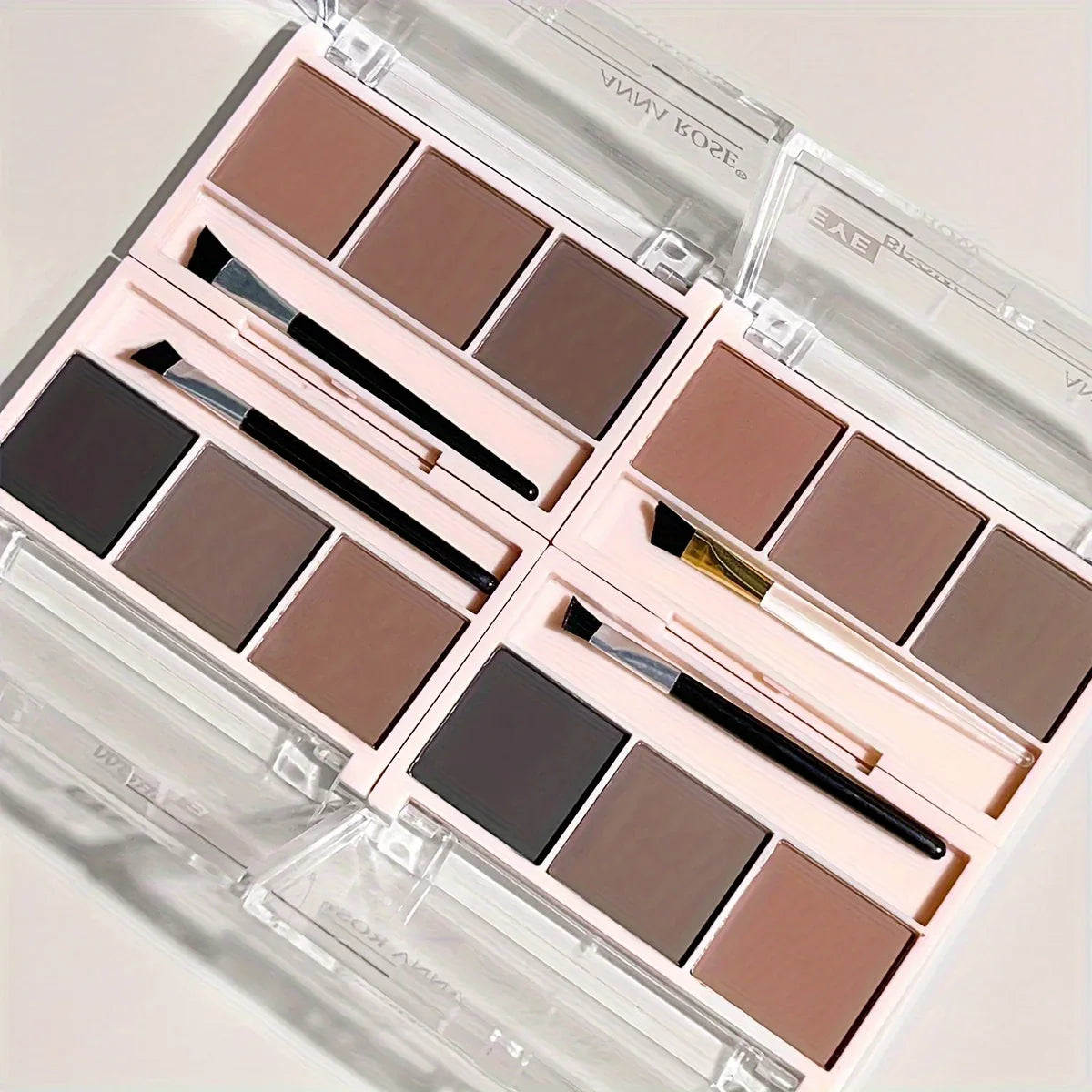 TEMU-Beginner 3 Color Eyebrow Powder Tray - alotasawkli