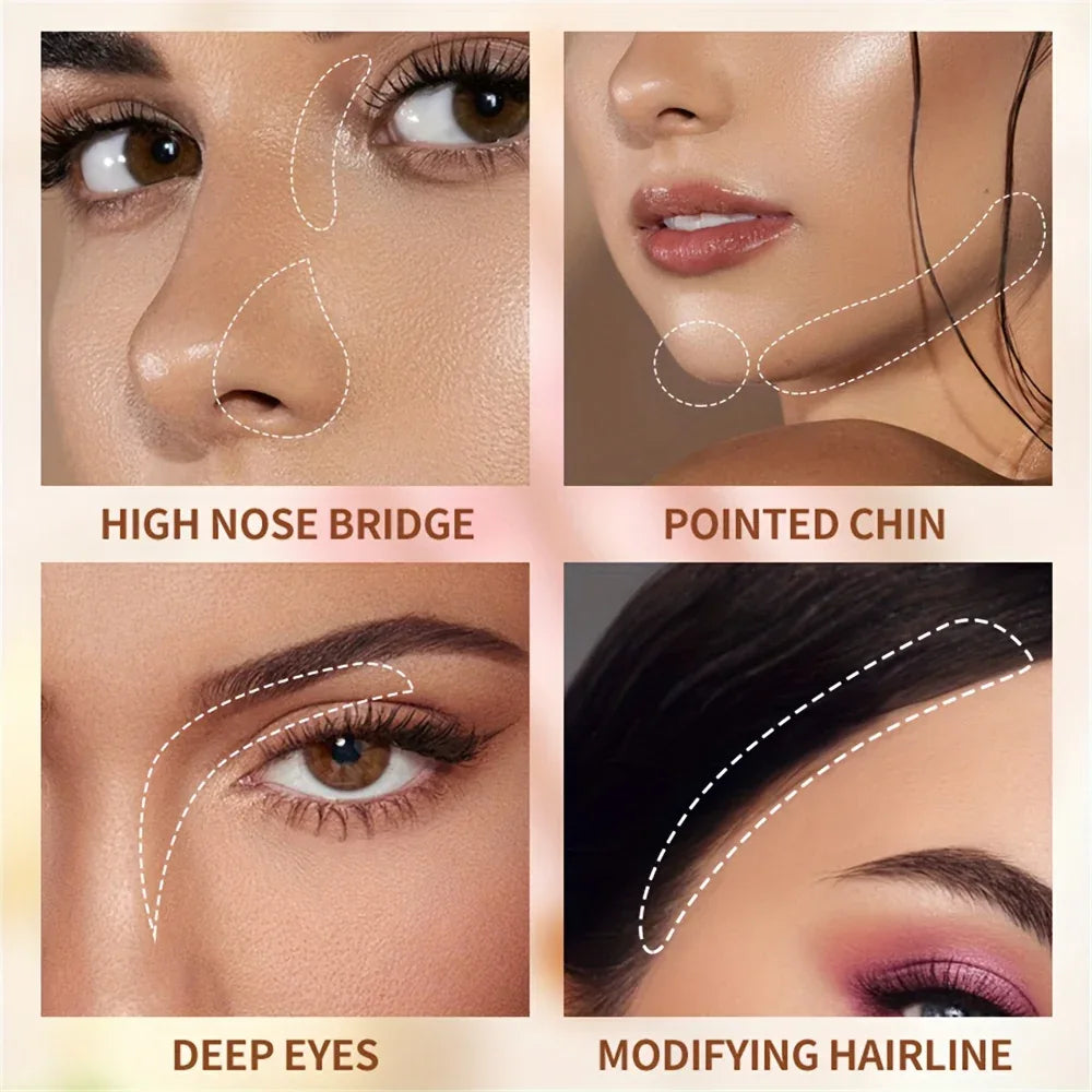 Multi-Functional Dual-Ended Highlighter And Contour Pencil - alotasawkli