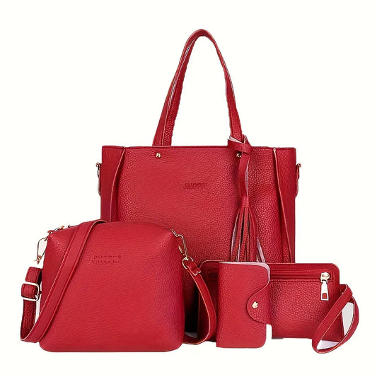 TEMU-4pcs Women's Fashion Handbag - alotasawkli