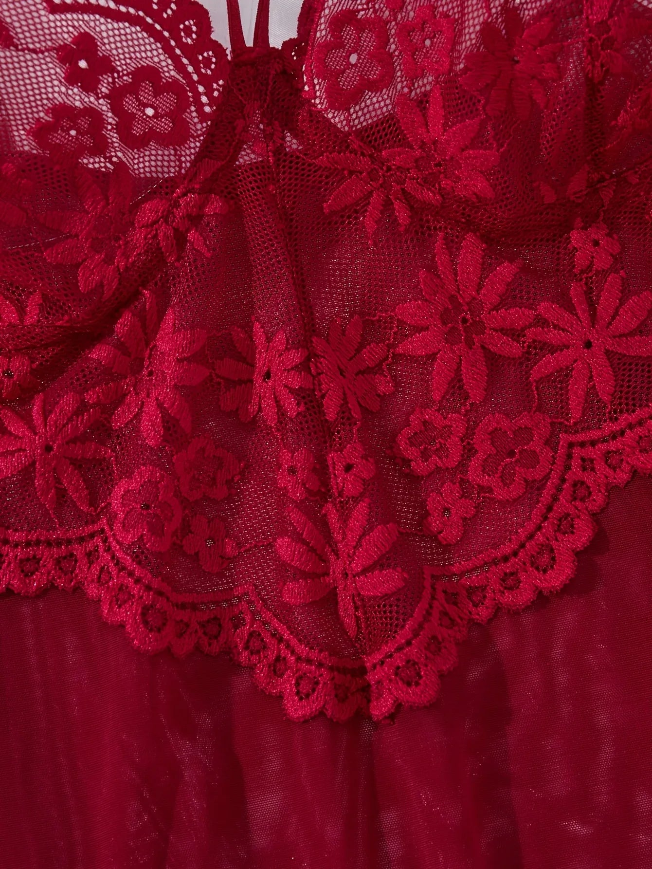 TEMU-Elegant Solid Color Sexy Short Sleep Dress - alotasawkli