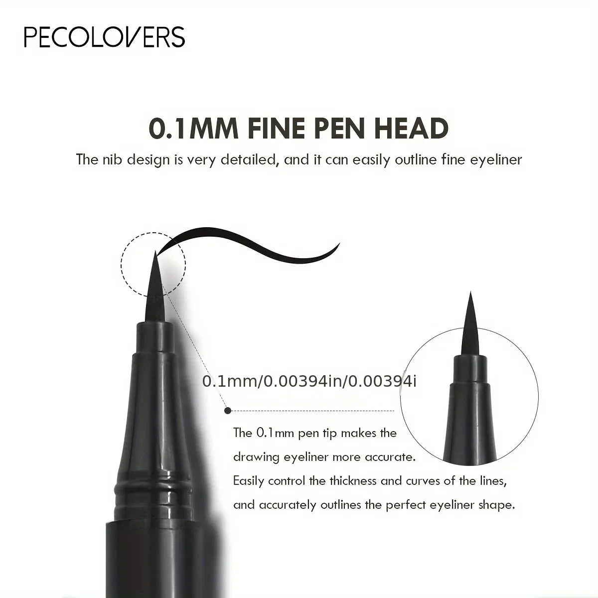 1pc Liquid Eyeliner, Smooth Eye Liner Pencil - alotasawkli