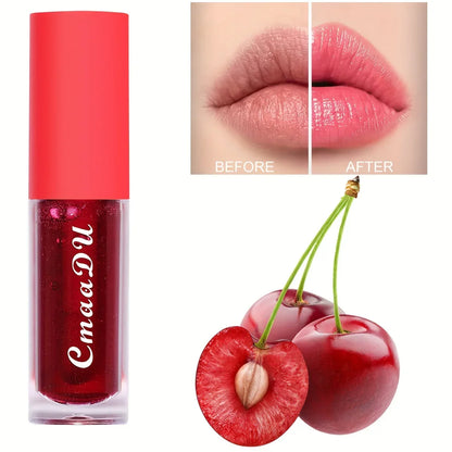 Fruit Flavored Color Changing Lip Glaze Moisturizing Hydrating - alotasawkli