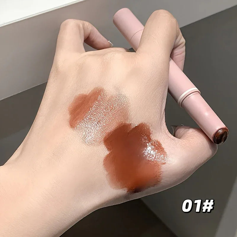 Twist-Up Solid Lip Gloss, Moisturizing, Glossy Finish - alotasawkli