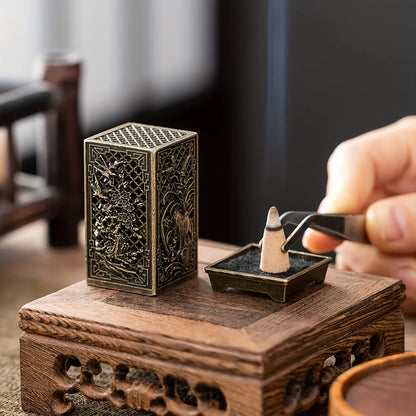 TEMU-1pc of Creative Hollow Incense Holder from China - alotasawkli