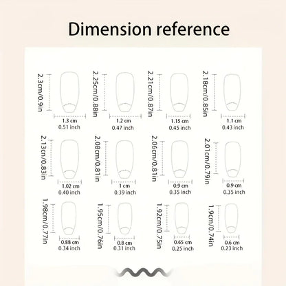 24pcs Nail Stickers - alotasawkli