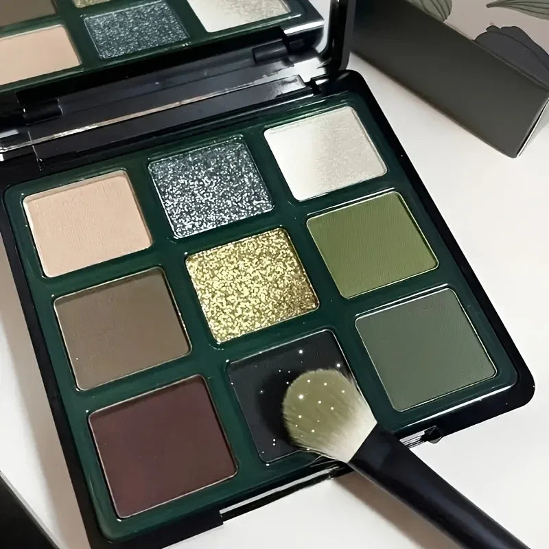 TEMU-K'APEINE 9-color Eyeshadow Palette - alotasawkli