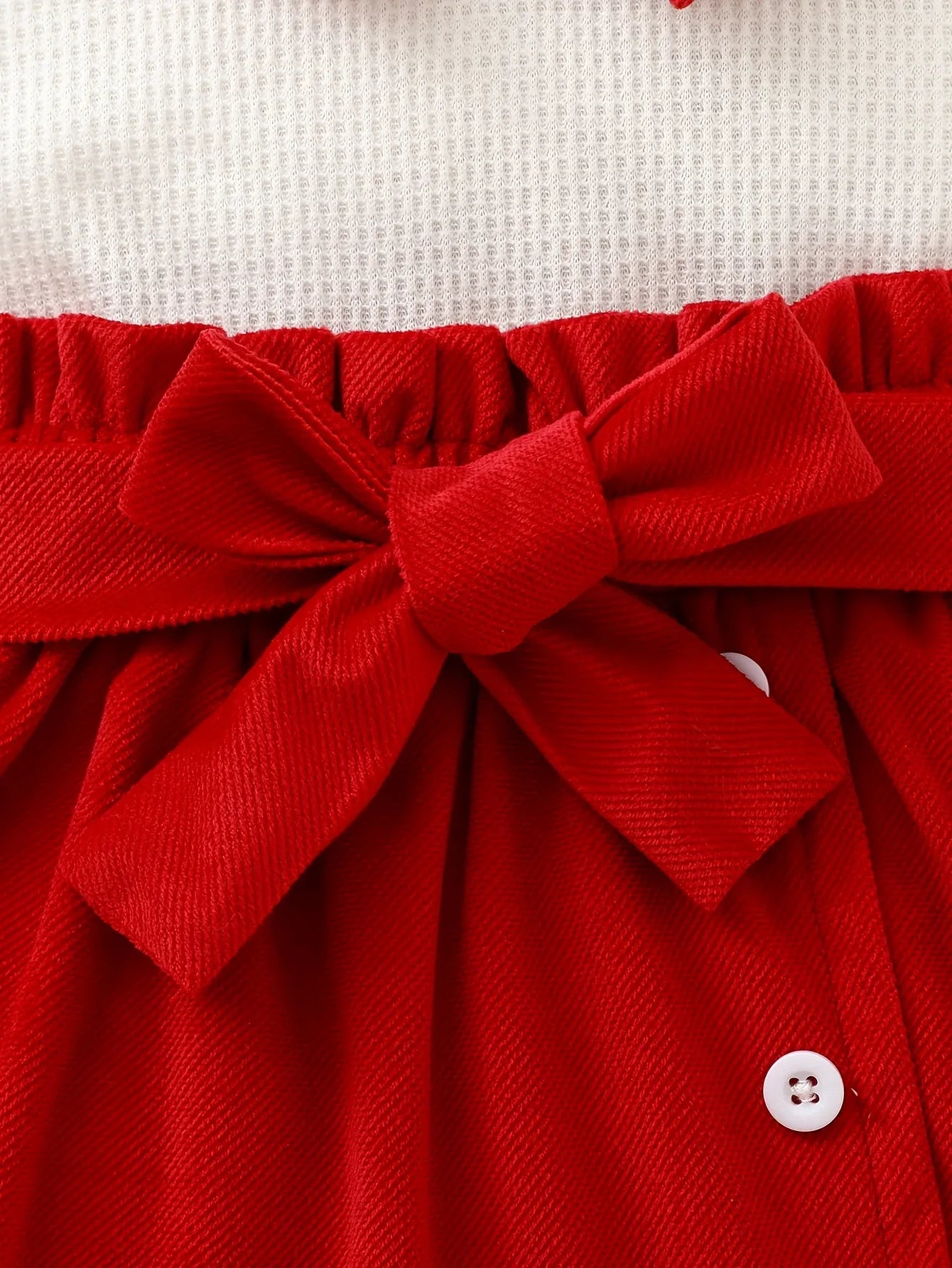 2pcs Winter Dress Set with Flying Sleeve Bow Embellished Top & Asymmetric Skirt - Belt Included, Matching Outfit for Clothing (Birthday Party Wedding Daily Wear), Perfect for Outdoor - alotasawkli