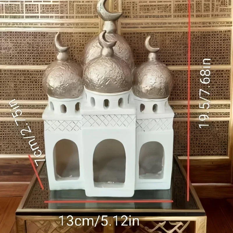 TEMU-Middle Eastern Arabic Style Castle Ornament Jewelry Box - alotasawkli