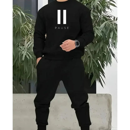 تي شيرت رجالي بتصميم عصري مطبوع عليه "MEN PAUSE ALT ÜST Team Fashion"، مناسب للركوب على الدراجات - alotasawkli