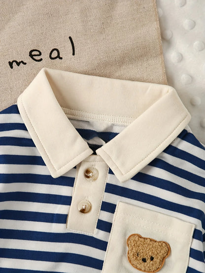 TEMU-2pcs Baby Boy Autumn And Winter Outfit - alotasawkli