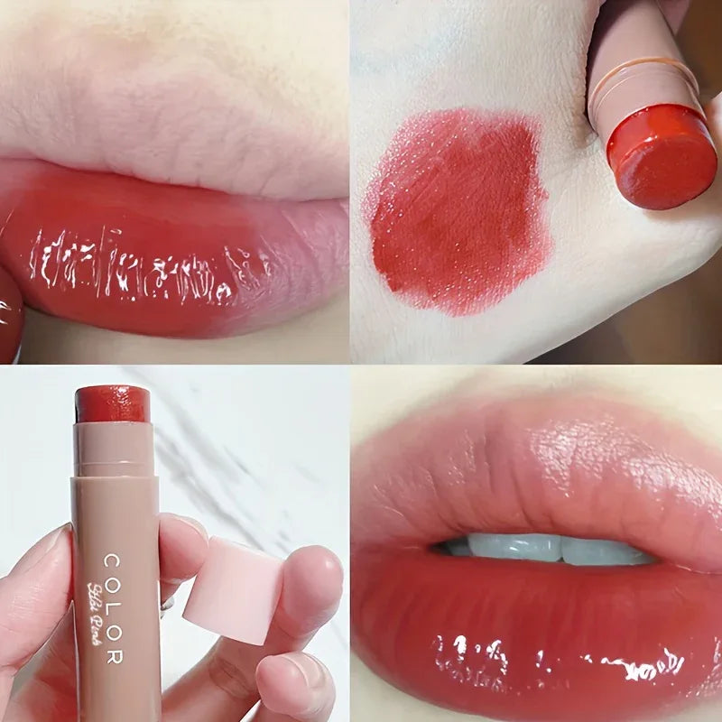 [Moisturizing Lipstick] Long-lasting Moisturizing Three-color Moisturizing Lipstick - alotasawkli