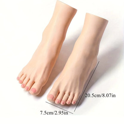 TEMU-Flexible Plastic Finger Model for Practicing Nail Art - alotasawkli