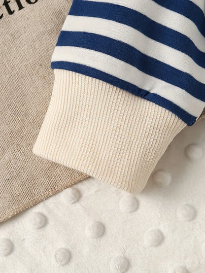 TEMU-2pcs Baby Boy Autumn And Winter Outfit - alotasawkli