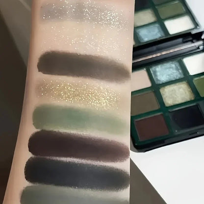 TEMU-K'APEINE 9-color Eyeshadow Palette - alotasawkli