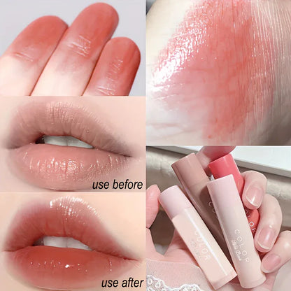[Moisturizing Lipstick] Long-lasting Moisturizing Three-color Moisturizing Lipstick - alotasawkli