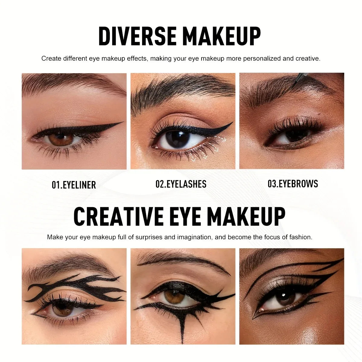 1pc Liquid Eyeliner, Smooth Eye Liner Pencil - alotasawkli