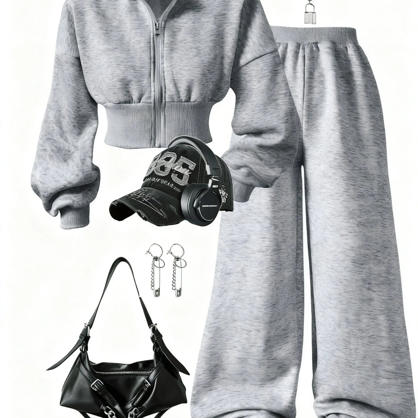 TEMU-Autumn-Winter Casual Sport Two-Piece - alotasawkli