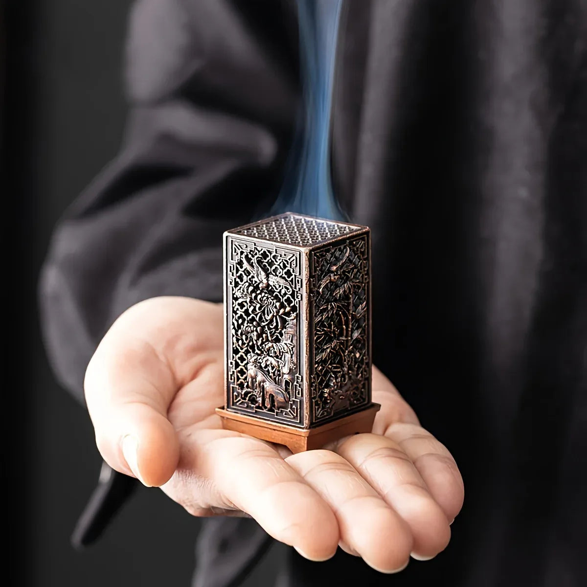 TEMU-1pc of Creative Hollow Incense Holder from China - alotasawkli