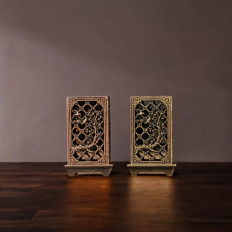 TEMU-2pcs Set Hollow Perfume Burners | Perfect for Ramadan - alotasawkli