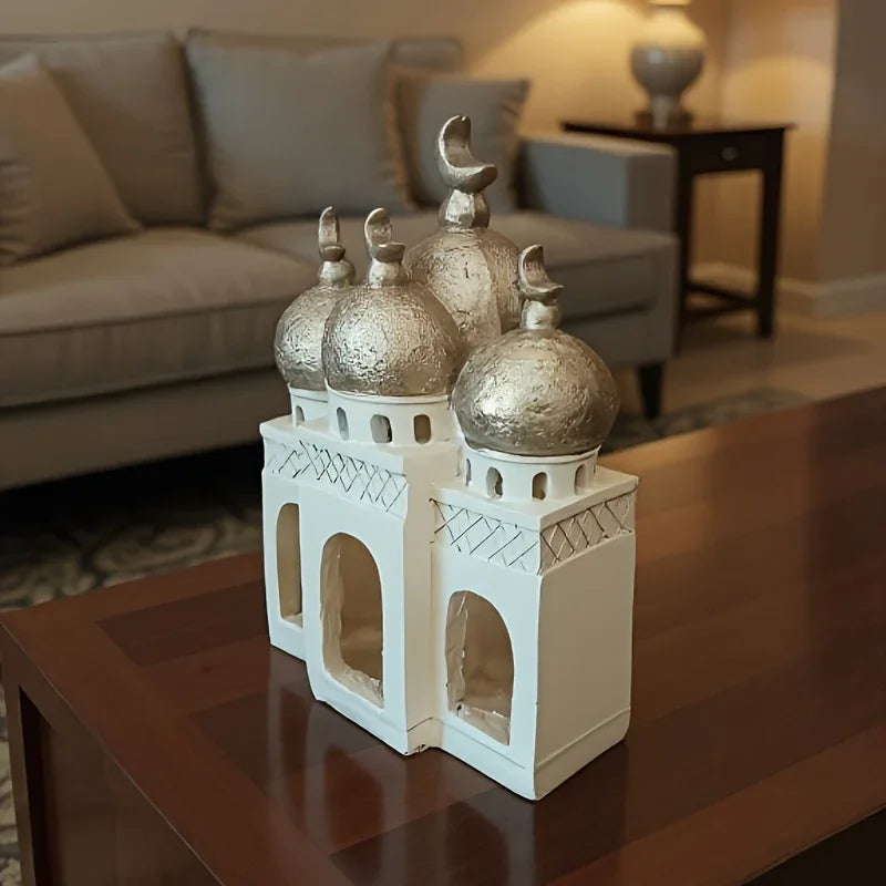 TEMU-Middle Eastern Arabic Style Castle Ornament Jewelry Box - alotasawkli