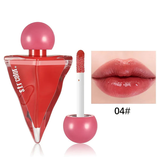4-Color Matte Lip Gloss - Long-Lasting, Non-Fading Formula for All-Day Wear - alotasawkli