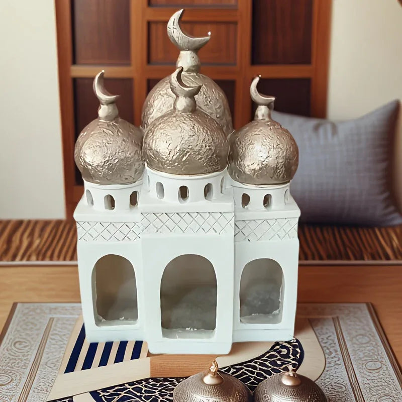 TEMU-Middle Eastern Arabic Style Castle Ornament Jewelry Box - alotasawkli