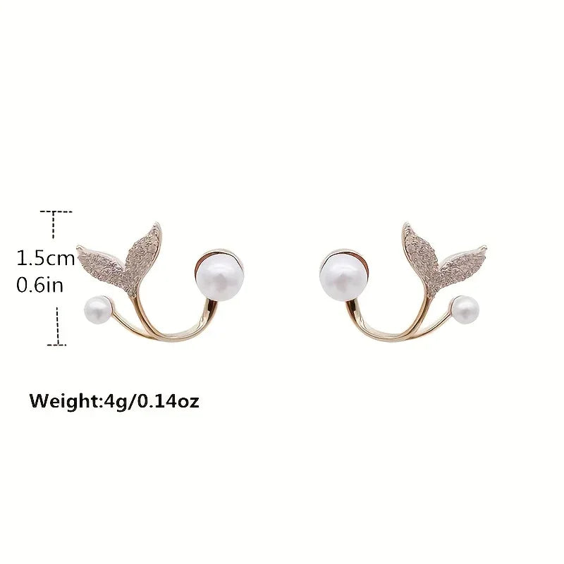 1 Pair of Fashionable and Elegant Mermaid - alotasawkli
