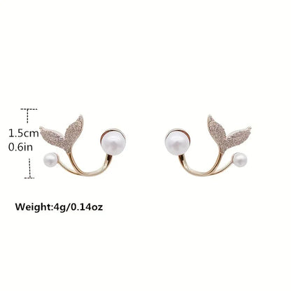 1 Pair of Fashionable and Elegant Mermaid - alotasawkli
