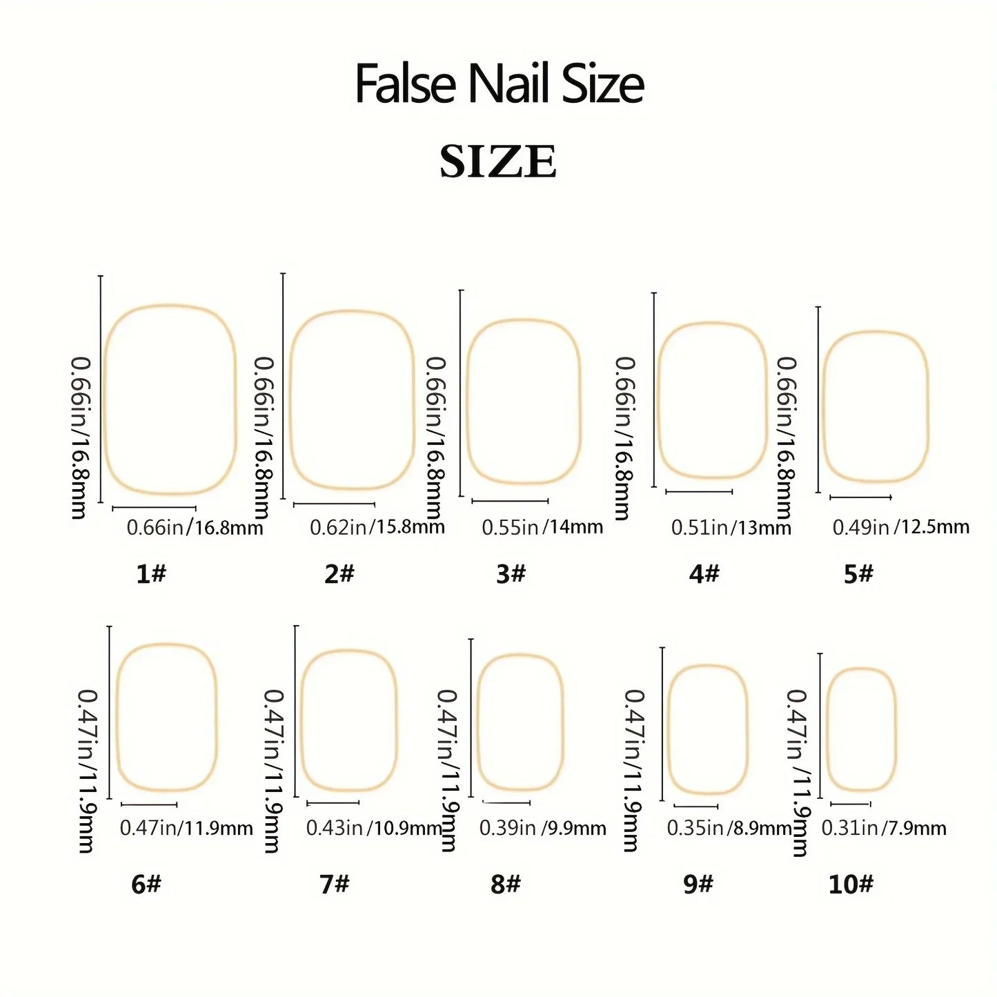 TEMU-30pcs Short Square Press-On Nails - alotasawkli
