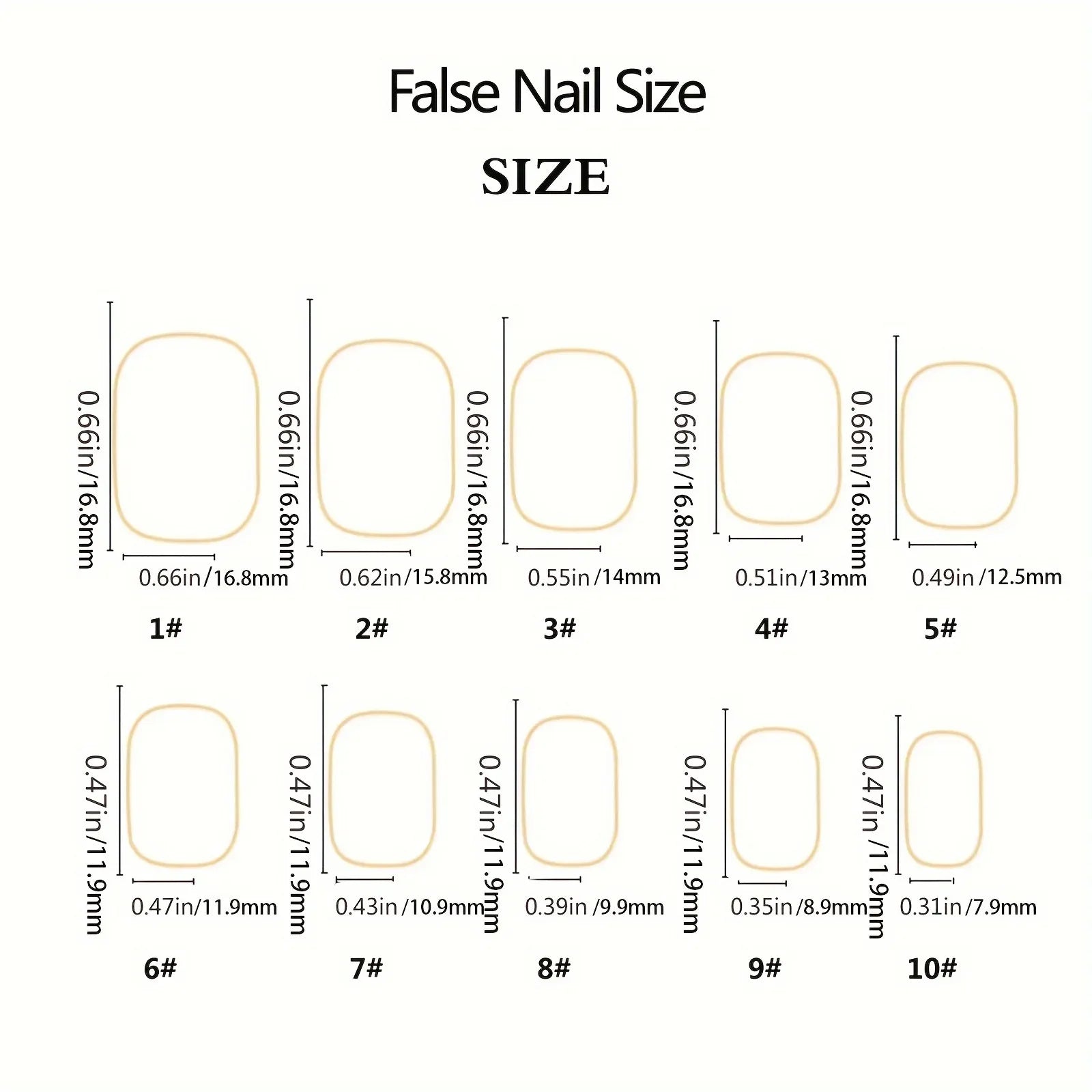 TEMU-30pcs Short Square Press-On Nails - alotasawkli
